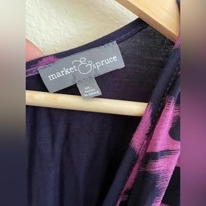 Romper Purple and Black Market & Spruce